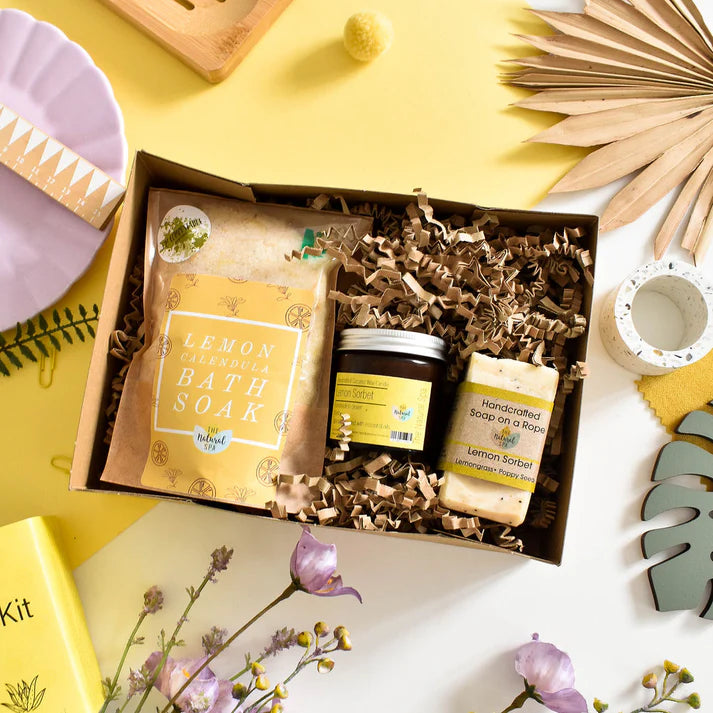 Lemon Sorbet - At Home Natural Spa Set
