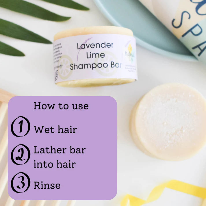 Lavender Lime Shampoo Bar