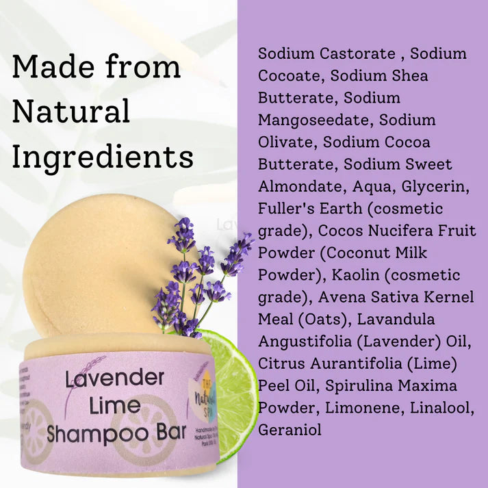 Lavender Lime Shampoo Bar