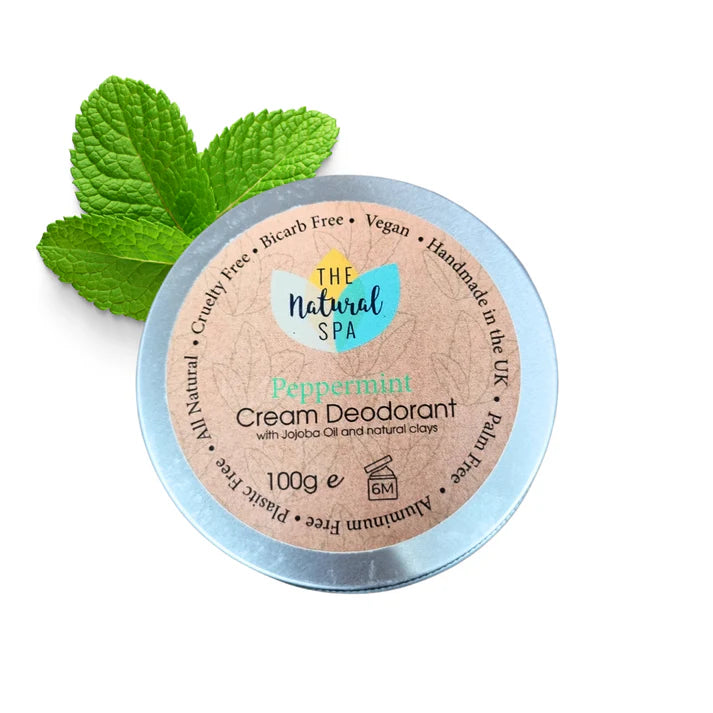 Peppermint Cream Deodorant - Bicarb and Aluminium free