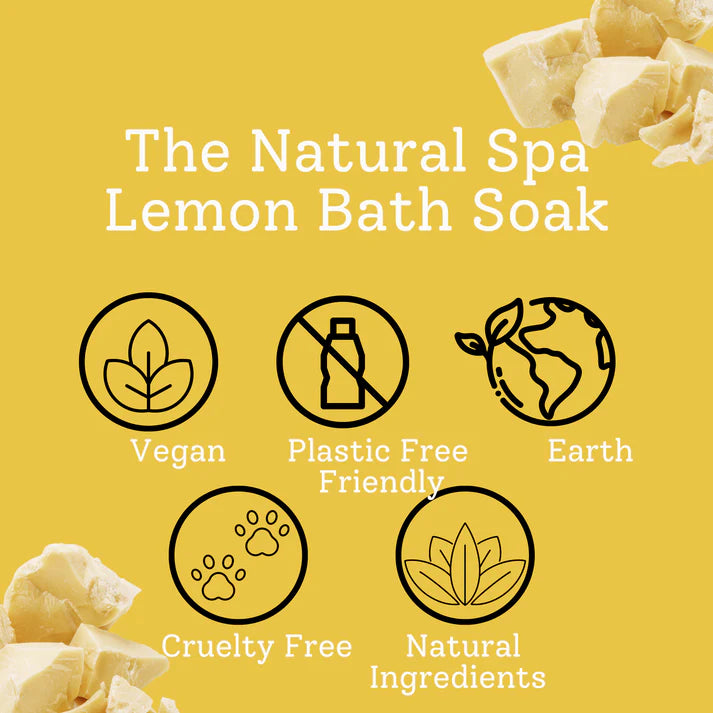 Lemon and Calendula Bath Soak 225g - Compostable Pouch