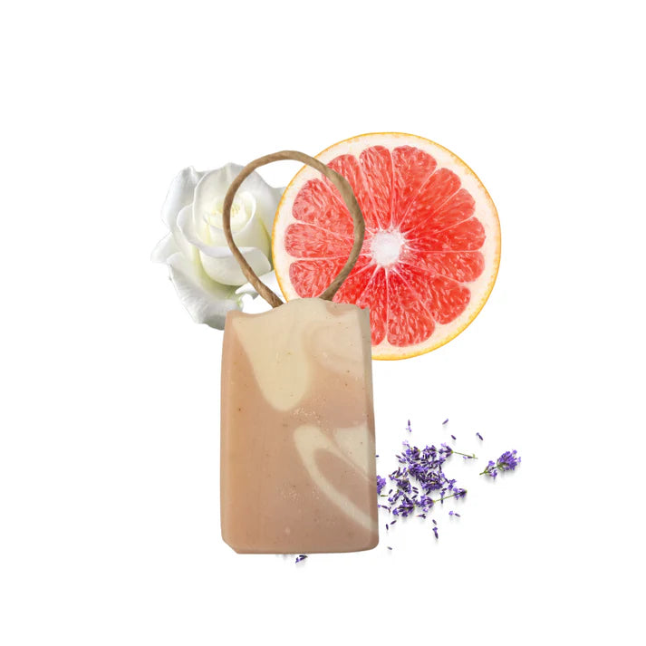Wild Flower Wisp, Cold Process Soap - Rose, Lavender and Grapefruit