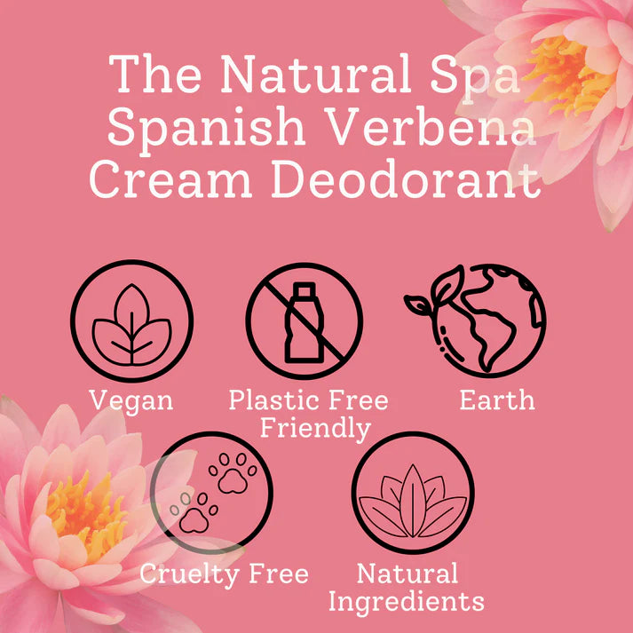 Spanish Verbena Cream Deodorant - Bicarb and Aluminium free