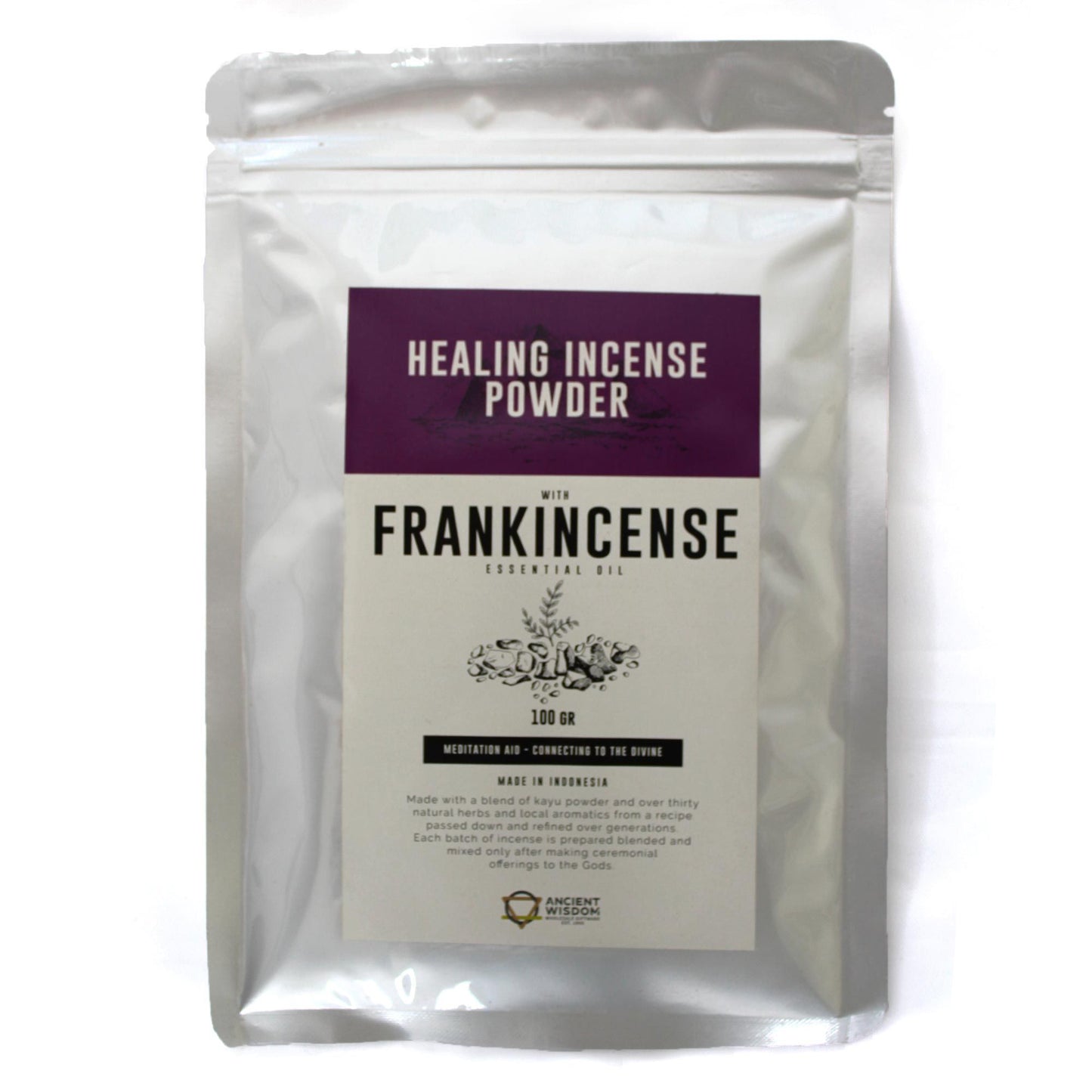 Healing Incense Powder - Frankincense 100g