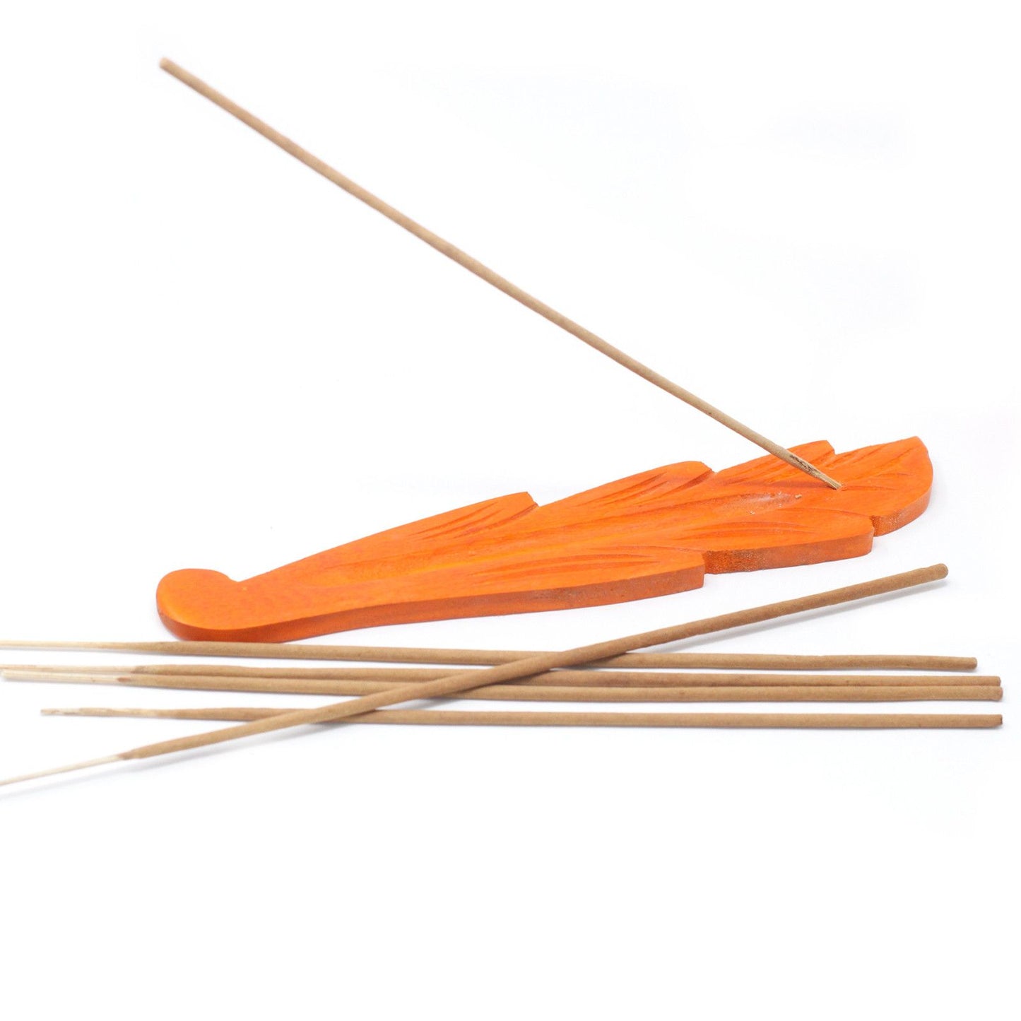 Assorted Coloured Ashcatcher 10" - Mango Wood - Leaf