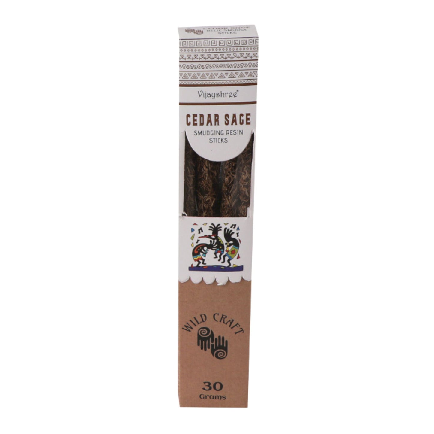 30g Golden Cedar Sage Smudging Resin Sticks