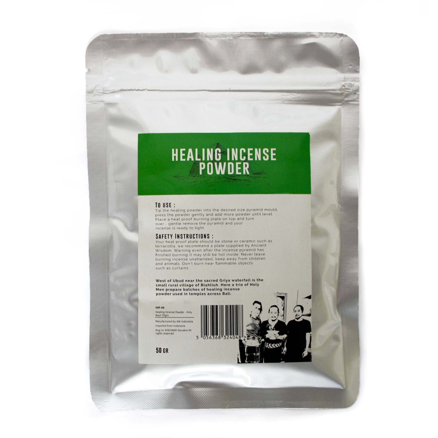 Healing Incense Powder - Holy Basil 50g