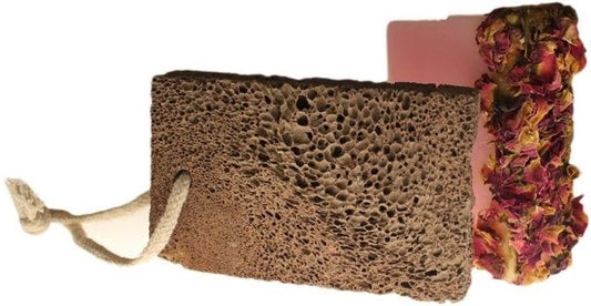 Volcanic Foot Stone - Square Soap Shape