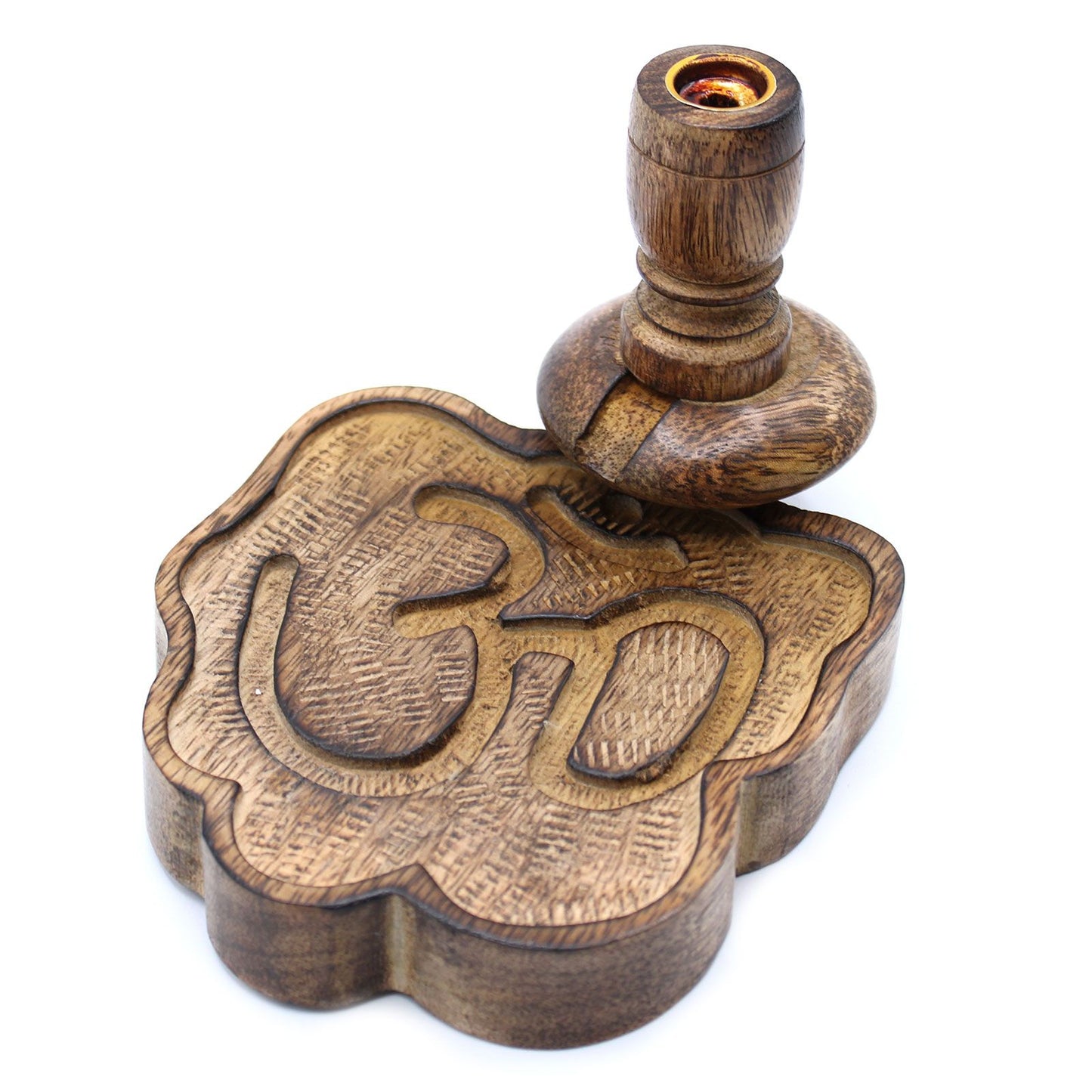 Mango Wood Backflow Burner - Ohm