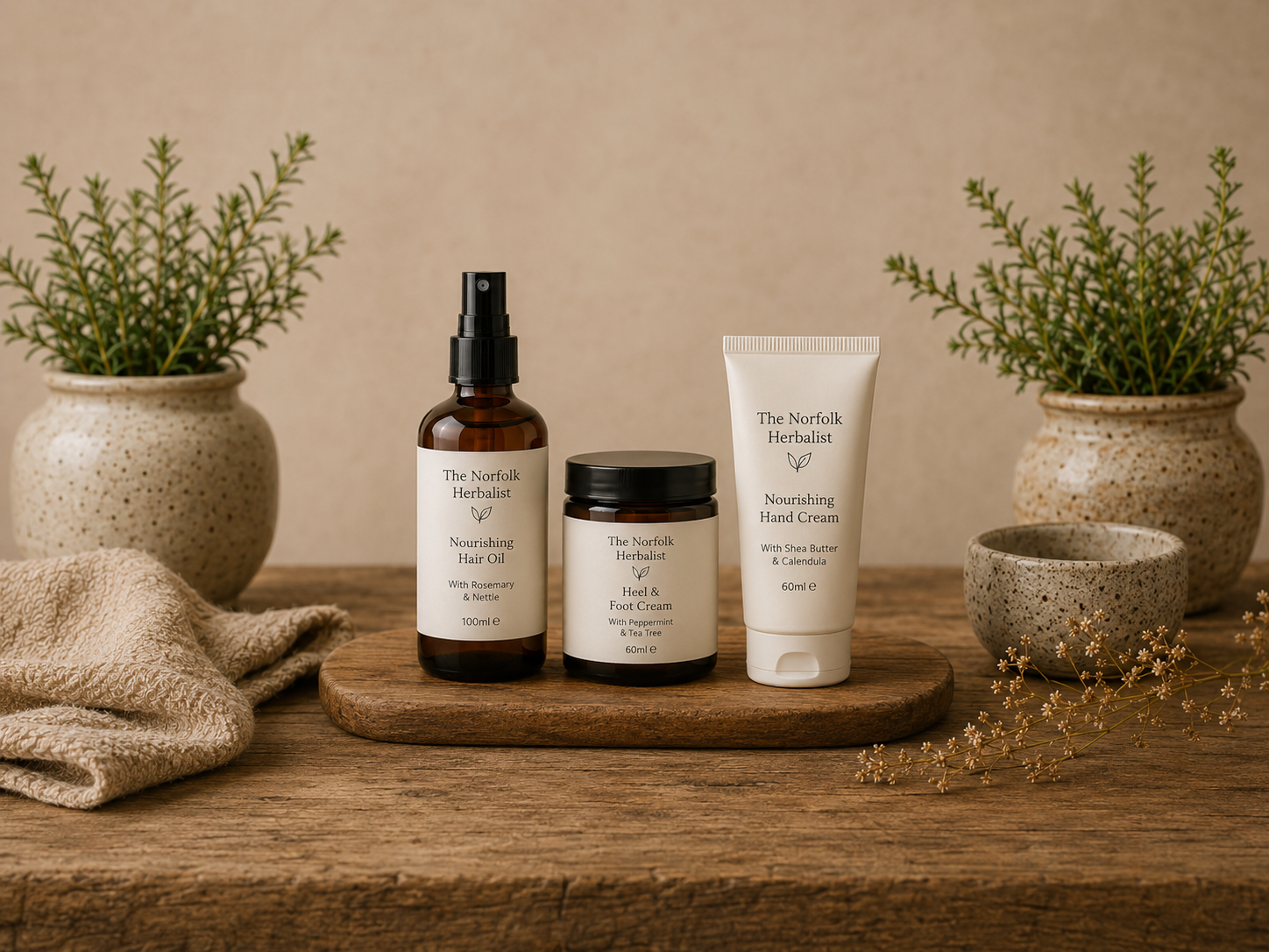 Hand, Foot & Hair Care