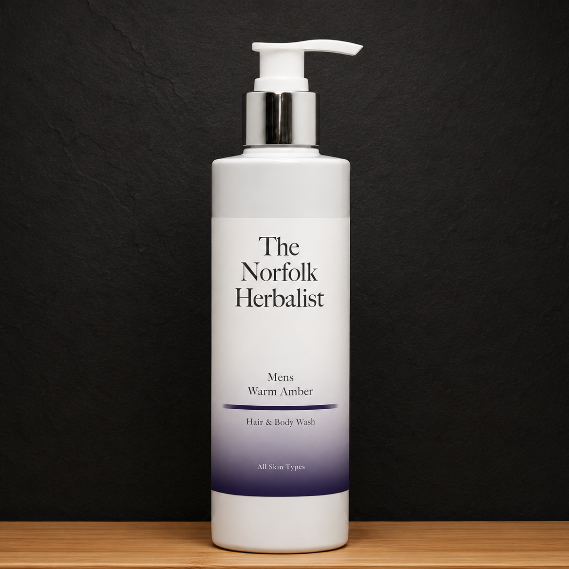Mens Hair & Body Wash - Warm Amber