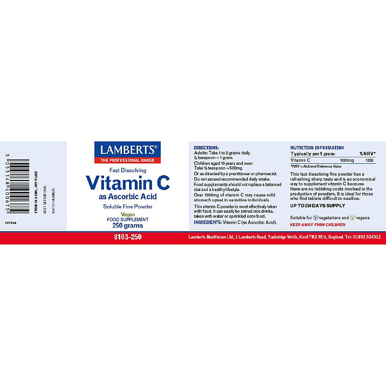Ascorbic Acid - Powder 250g