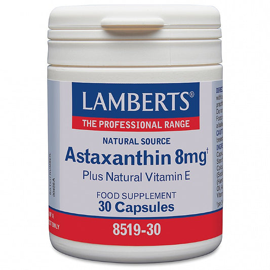 Astaxanthin Capsules 8mg - 30 Capsules