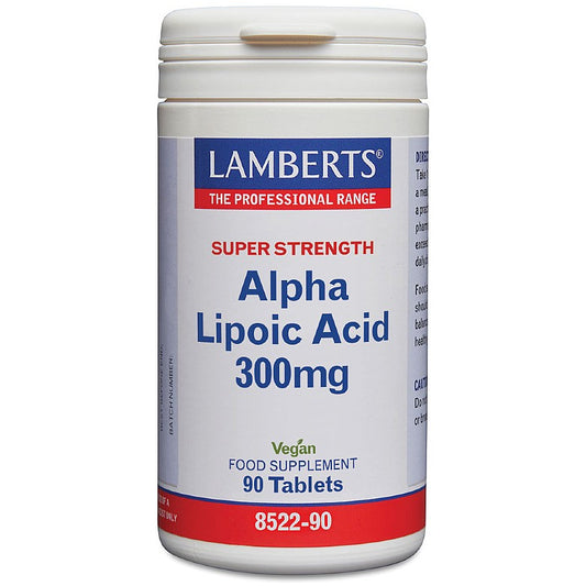 Alpha Lipoic Acid 300mg - 90 Tablets