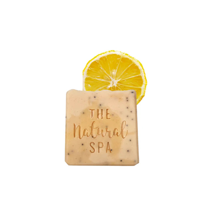 Lemon Sorbet Soap Bar - Lemon, Lemongrass and Poppy Seeds