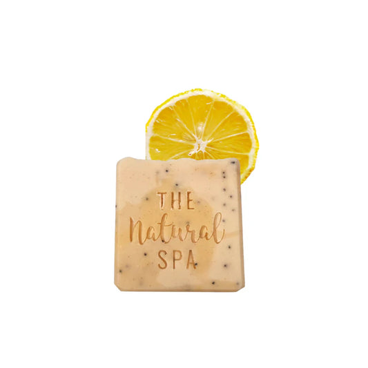 Lemon Sorbet Soap Bar - Lemon, Lemongrass and Poppy Seeds