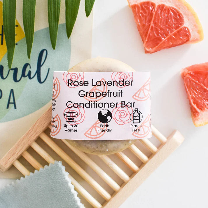 Rose, Grapefruit & Lavender Solid Conditioner Bar