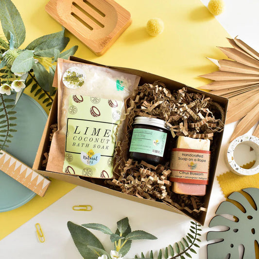 Soothing Citrus - At Home Natural Spa Set