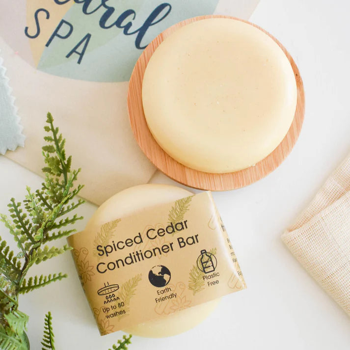 Spiced Cedar Solid Conditioner Bar