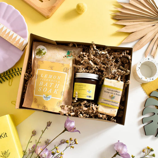 Lemon Sorbet - At Home Natural Spa Set