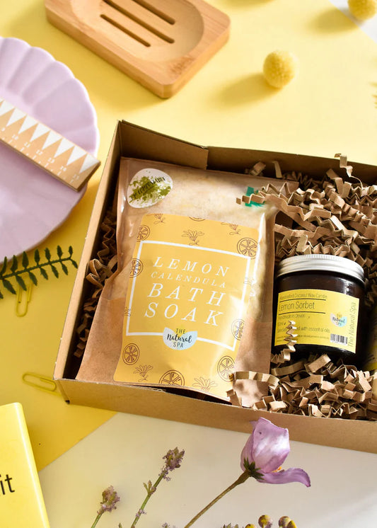 Lemon Sorbet - At Home Natural Spa Set