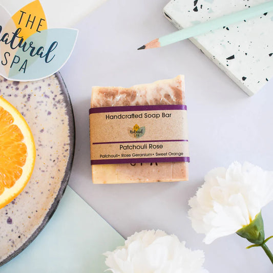 Patchouli Rose Soap Bar - Orange, Patchouli and Rose