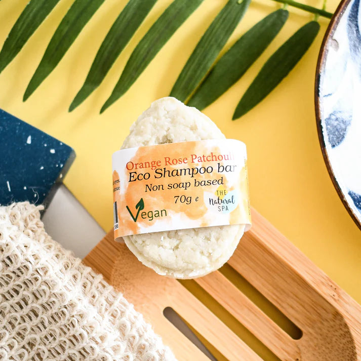 ECO Shampoo Bar - Patchouli Rose - Non Soap based