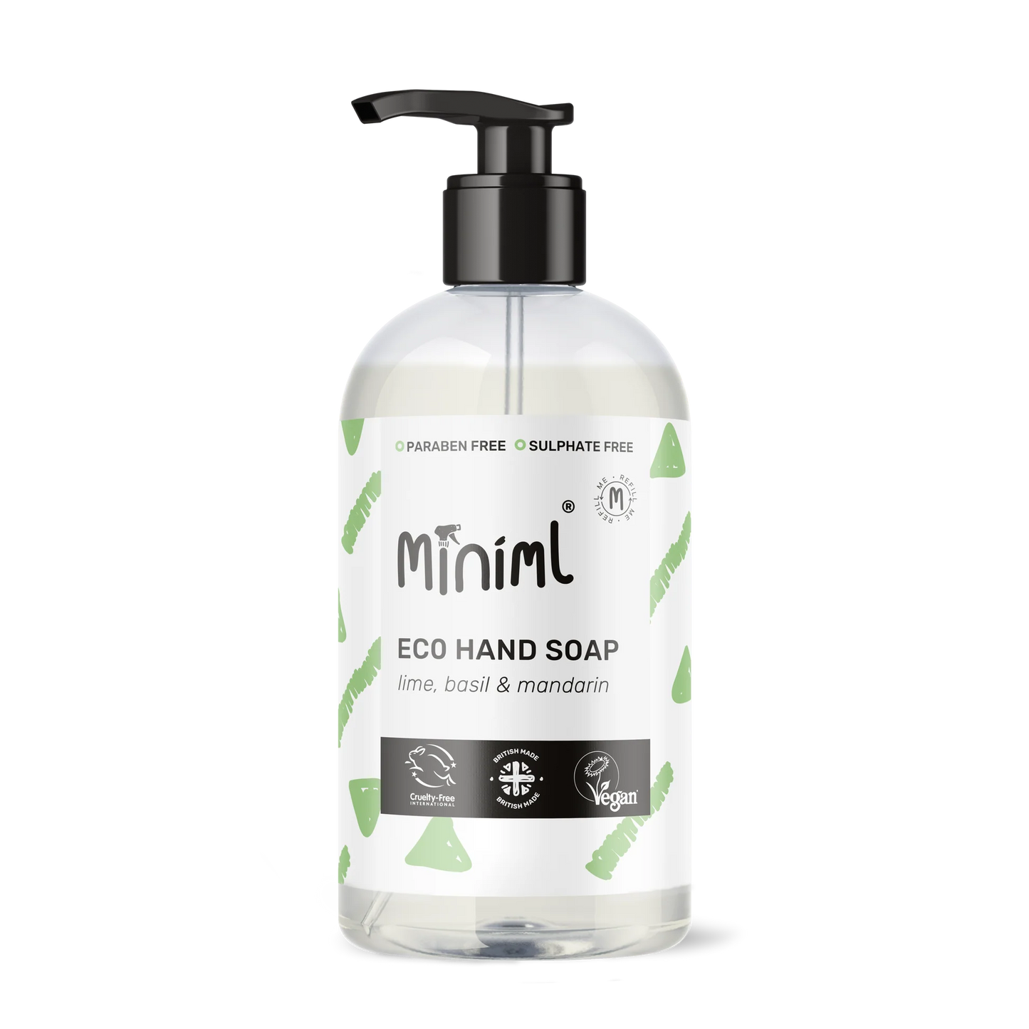 Refill - Hand Soap - Lime, Basil + Mandarin 500ml