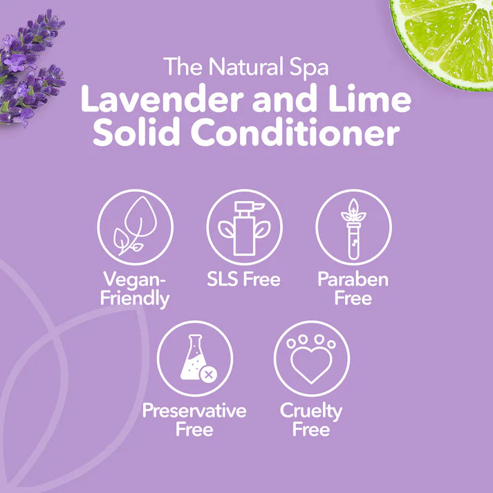 Lavender & Lime Solid Conditioner Bar