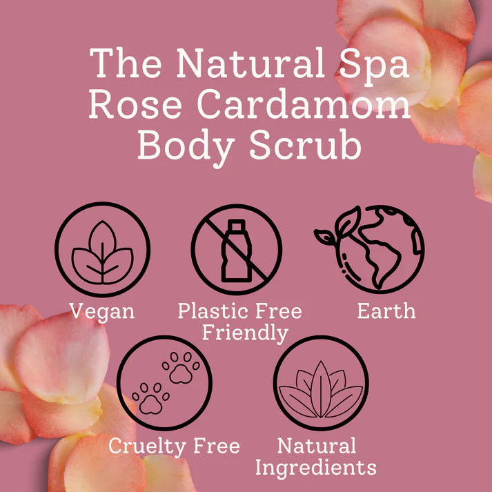 Body Scrub 200g - Rose Cardamom