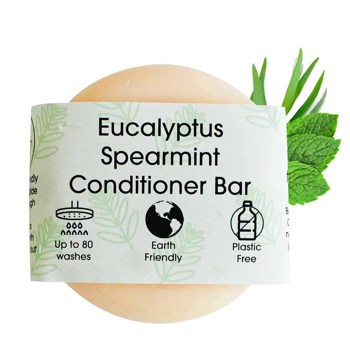 Spearmint & Eucalyptus Solid Conditioner Bar
