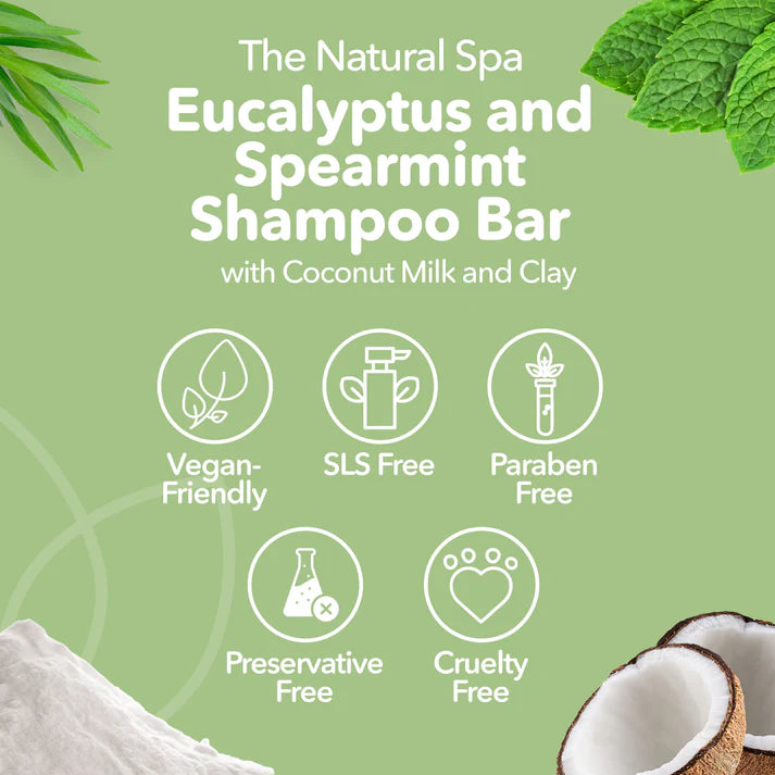 Spearmint & Eucalyptus Shampoo Bar
