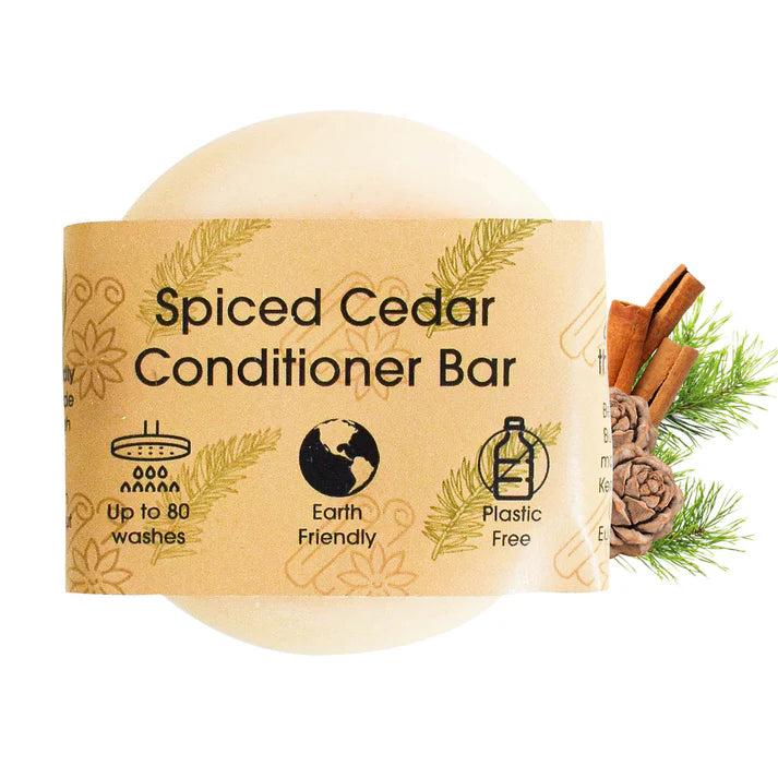 Spiced Cedar Solid Conditioner Bar
