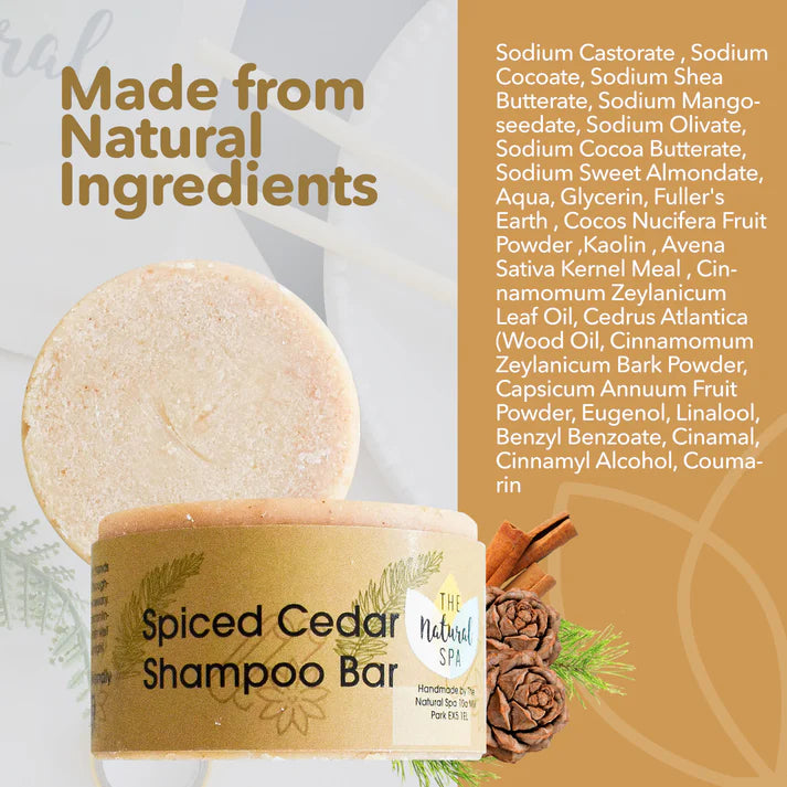 Spiced Cedar Shampoo Bar