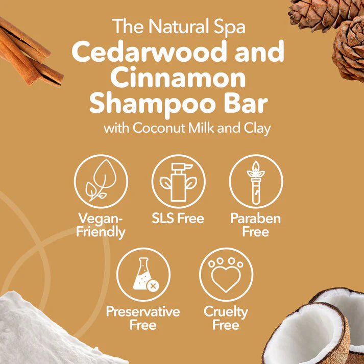 Spiced Cedar Shampoo Bar