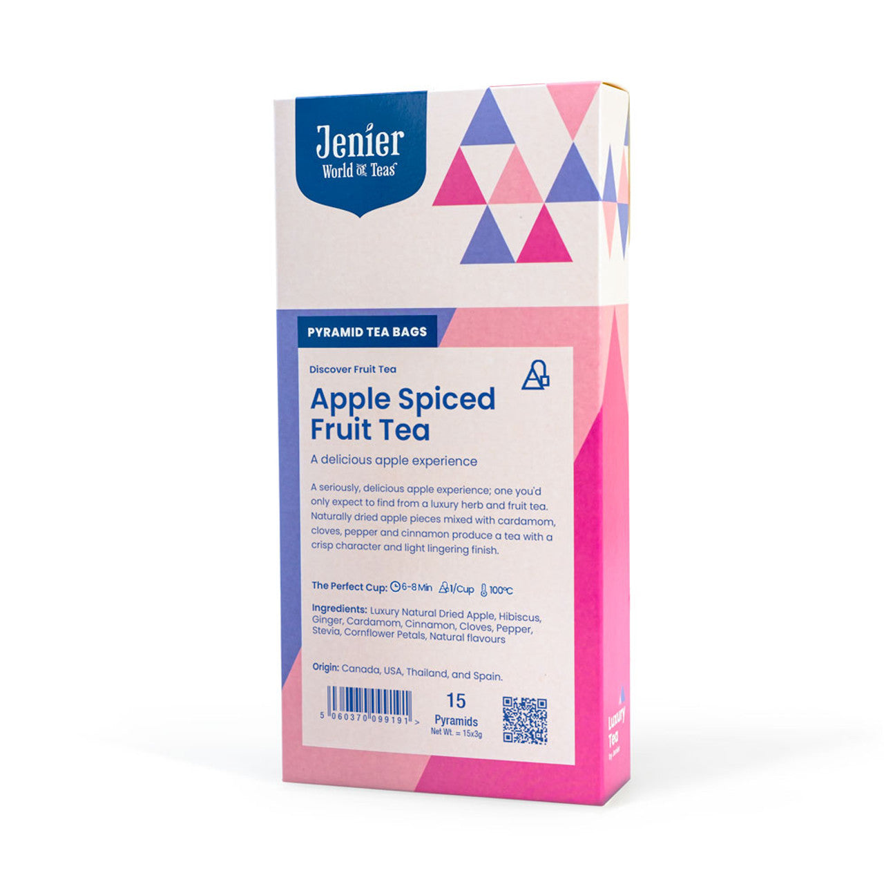 Apple Spiced Fruit Tea - 15 Pyramid Bags