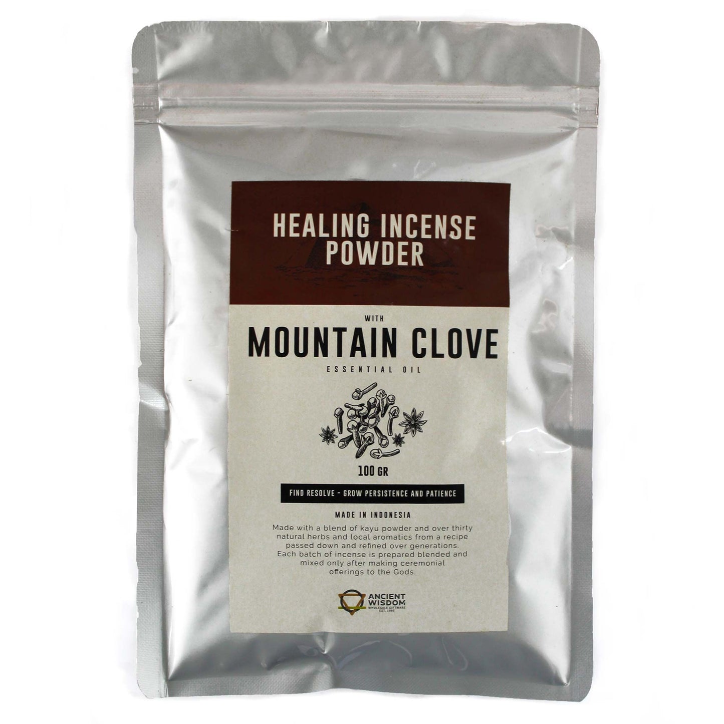Healing Incense Powder - Mountain Clove 100g
