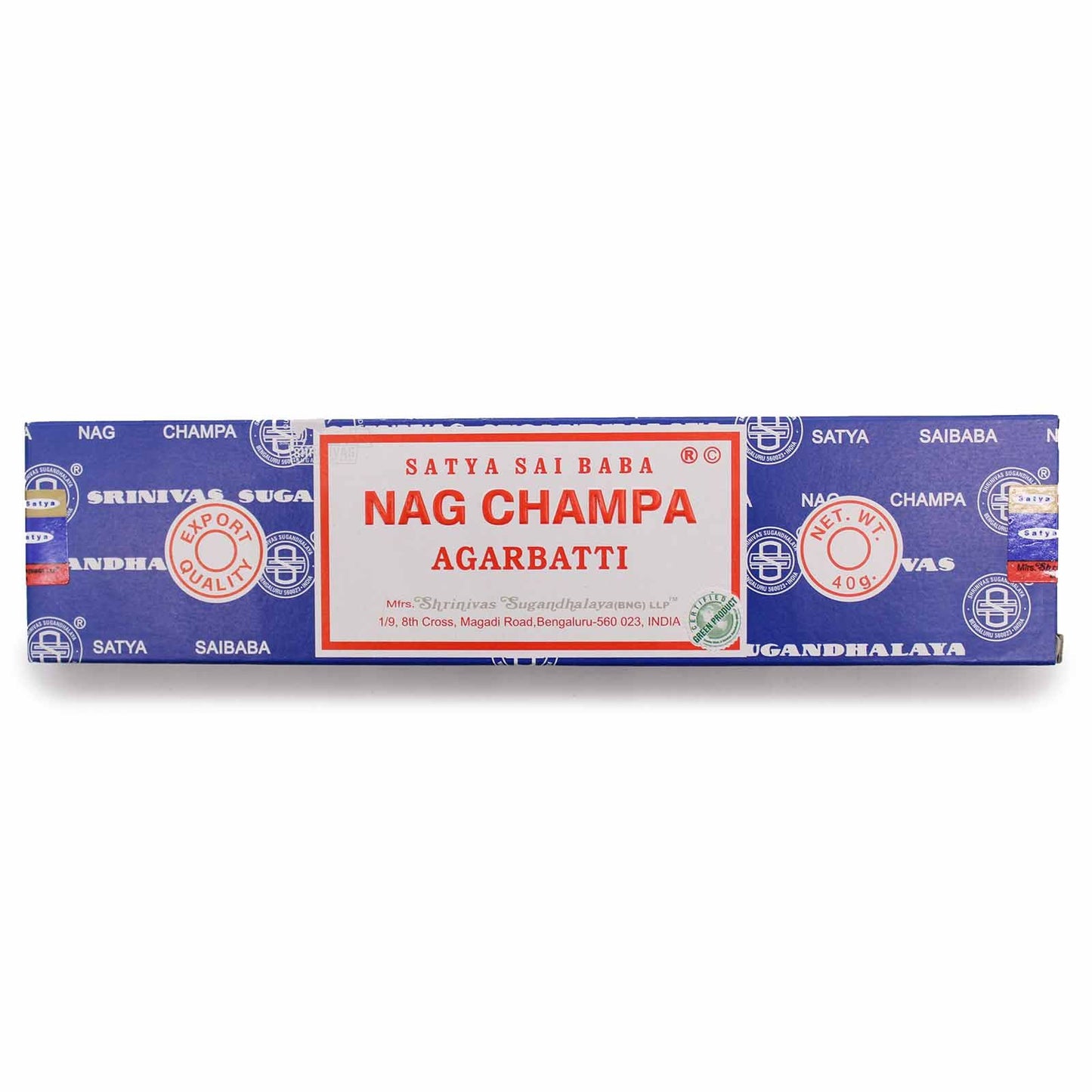 Satya Sai Baba Nag Champa Incense Sticks 15g