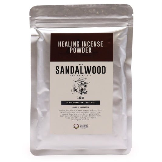 Healing Incense Powder - Sandalwood 100g