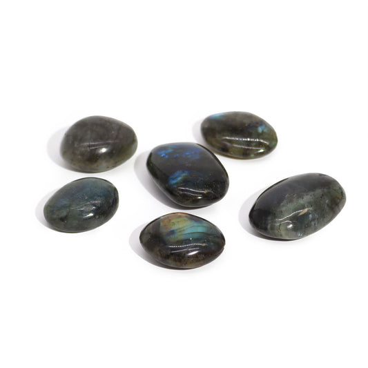 Madagascar Labradorite - Palm Stone