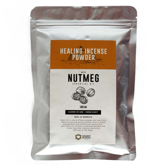 Healing Incense Powder - Nutmeg 100g