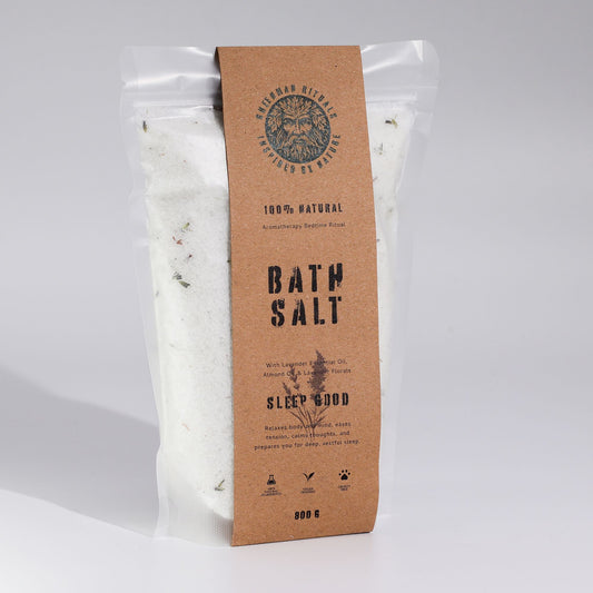 Greenman Rituals Lavender Aromatherapy Epsom Bath Salt – Sleep Good