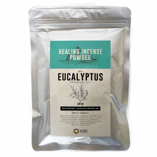 Healing Incense Powder - Eucalyptus 100g