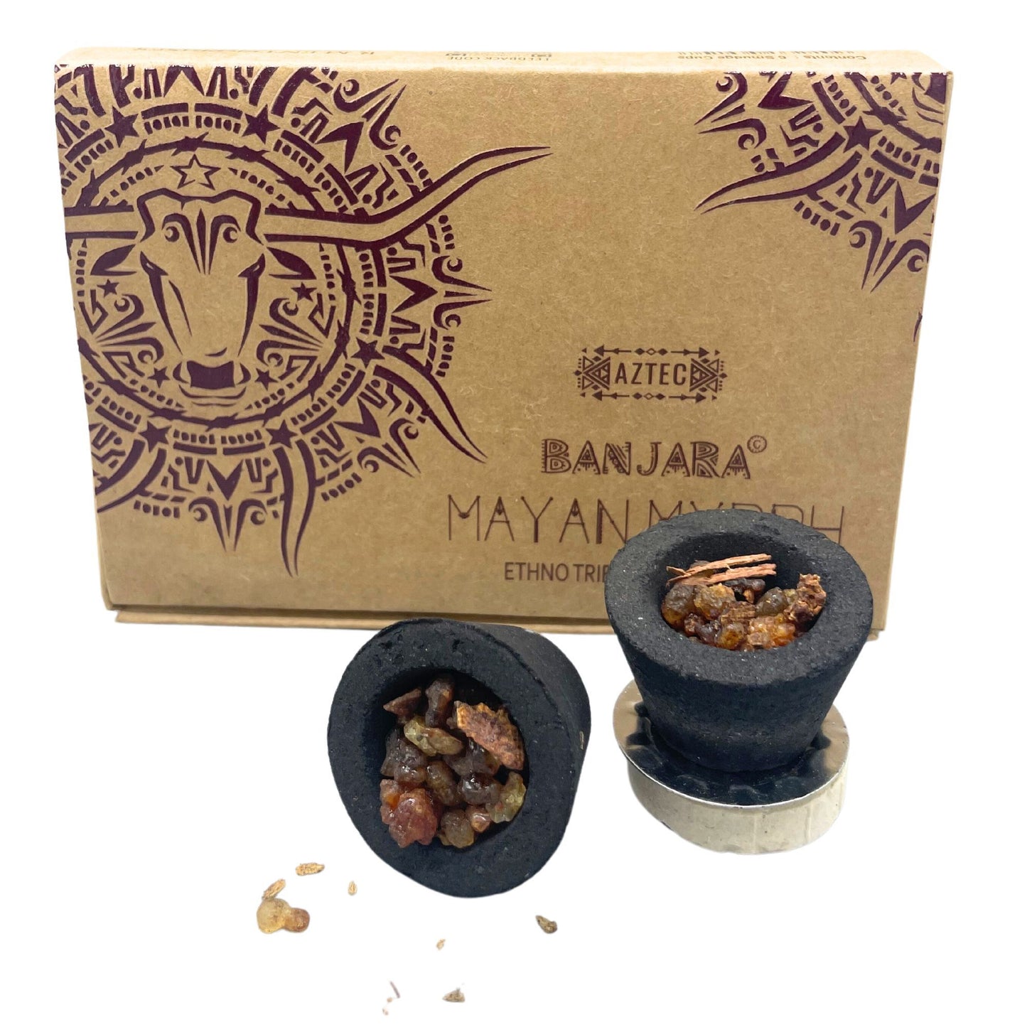 Banjara Resin Cups - Mayan Myrrh