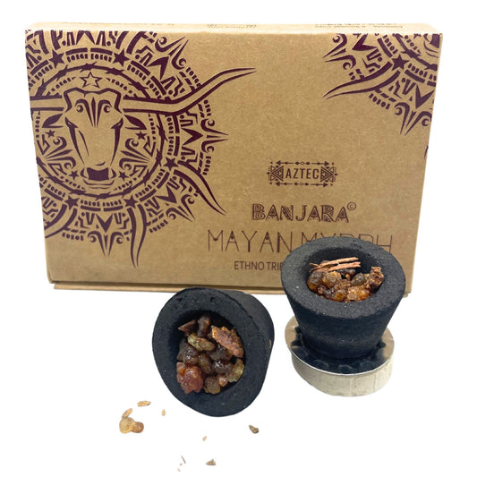 Banjara Resin Cups - Mayan Myrrh