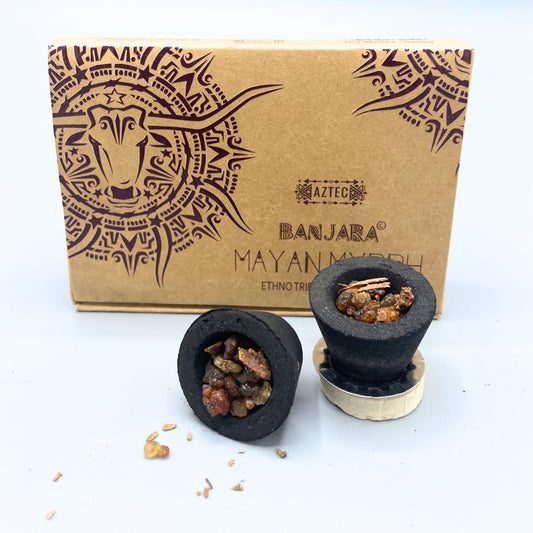 Banjara Resin Cups - Mayan Myrrh