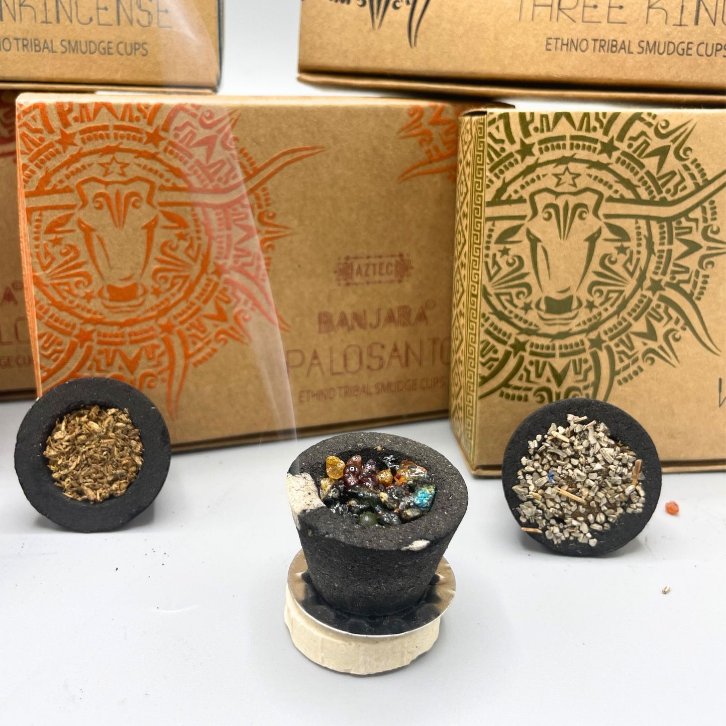 Banjara Resin Cups - Mayan Myrrh