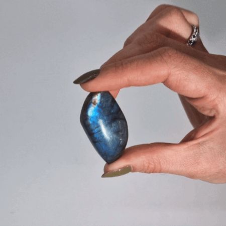 Madagascar Labradorite - Leaf Stone