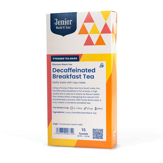 Decaffeinated Breakfast Tea - 15 Pyramid Bags