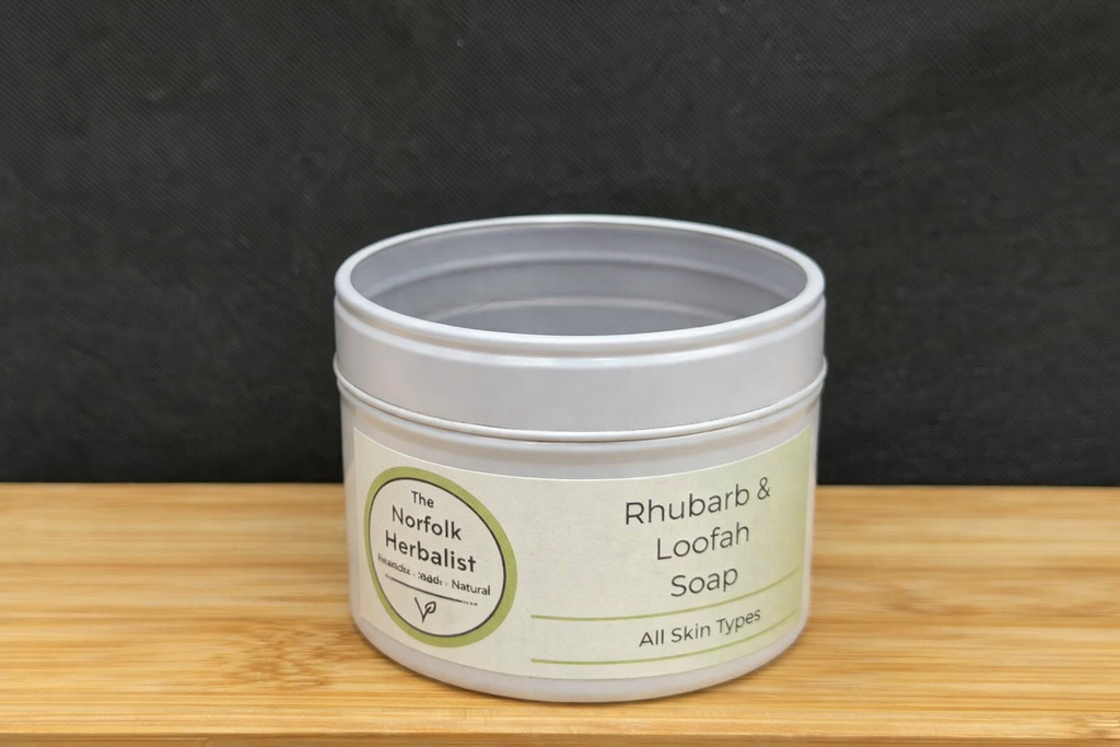 Rhubarb & Loofah Soap 90g